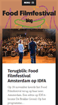 Mobile Screenshot of foodfilmfestival.nl